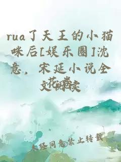 rua了天王的小貓咪后[娛樂圈]沈意，宋延小說全文閱讀