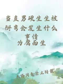 當(dāng)直男硬生生被掰彎會(huì)發(fā)生什么事情
