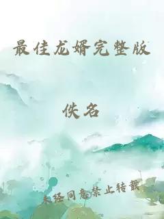 最佳龍婿完整版